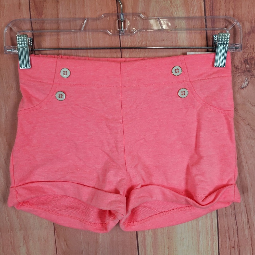 Tommy Bahama Shorts Girls Sz M 7/8 Pink Pull On Stretch Waist NEW NWT‎